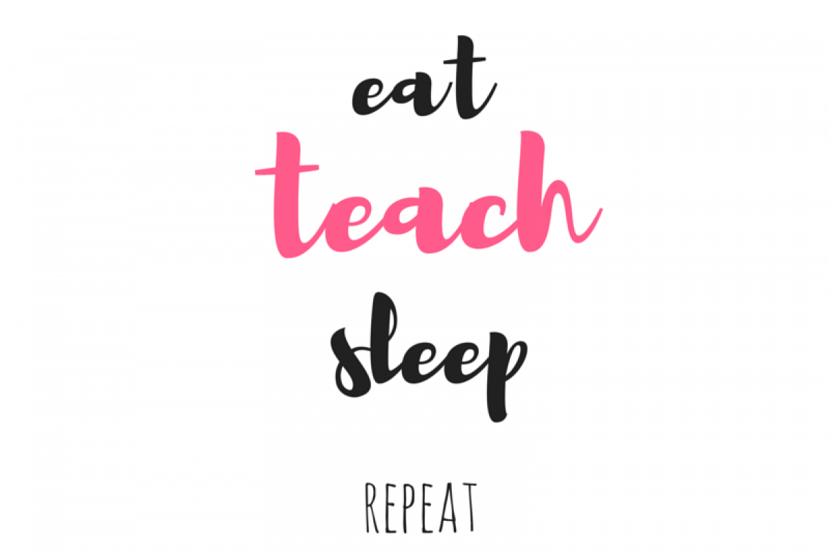 eat teach sleep
